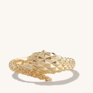 14K Mejuri Snake Ring Size 6